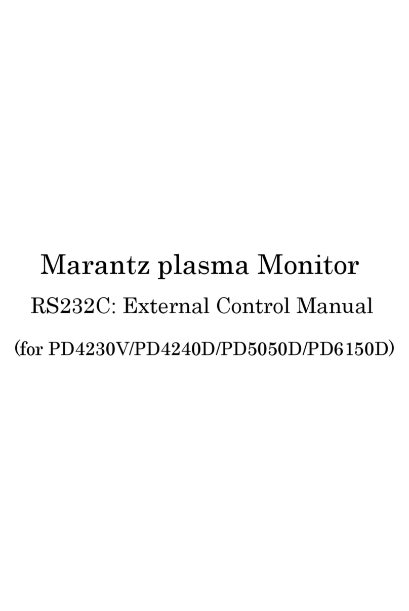 Marantz PD4230V user guide