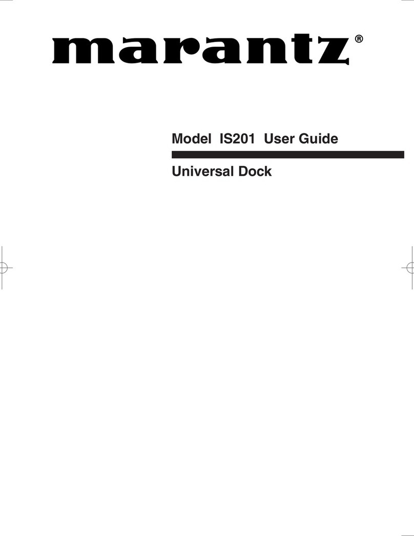 Marantz IS201 user guide