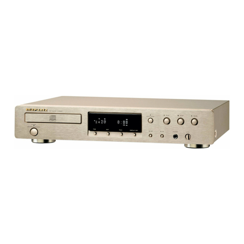 Marantz CD5400 User manual