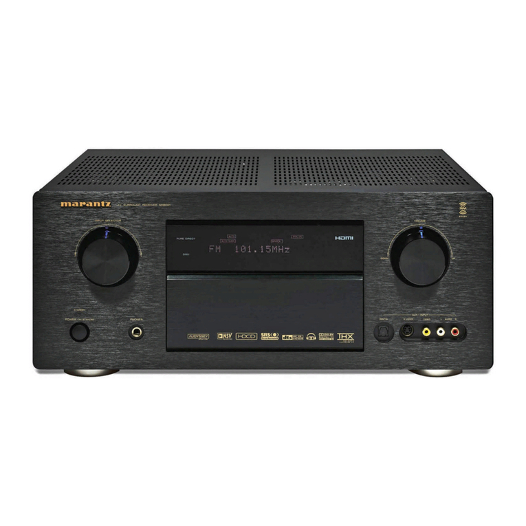 Marantz SR-7001 Specification sheet