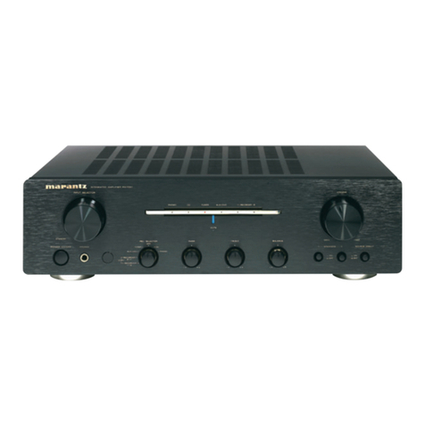 Marantz PM7001 Specification sheet