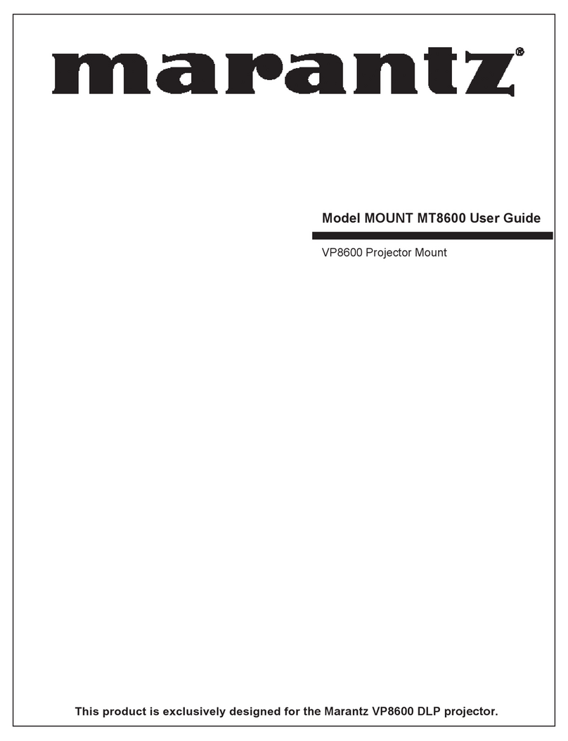 Marantz MT8600 User manual
