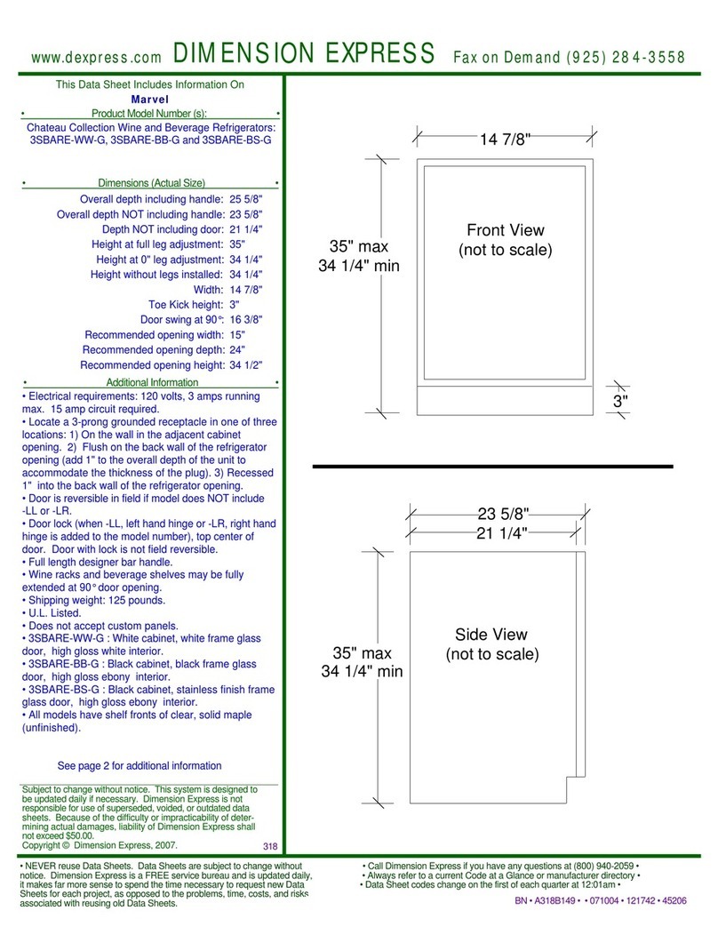 Marvel 3SBARE-BB-G datasheet