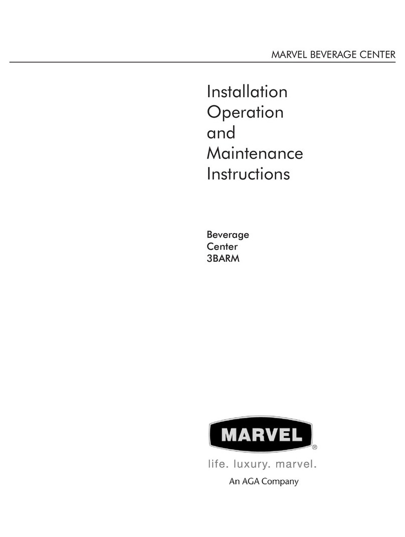 Marvel 3BARM-BB-G Installation, operation and maintenance instructions Marvel 3BARM-BB-G Installation, operation and maintenance instructions