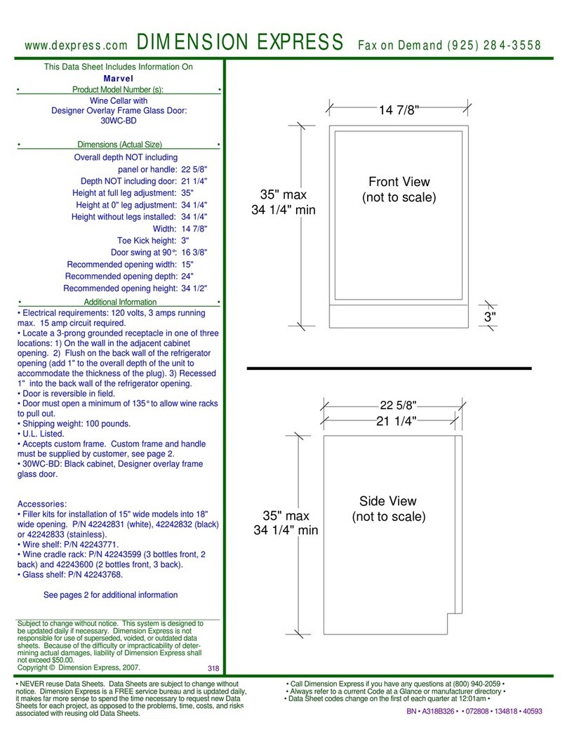 Marvel 30WC-BD datasheet