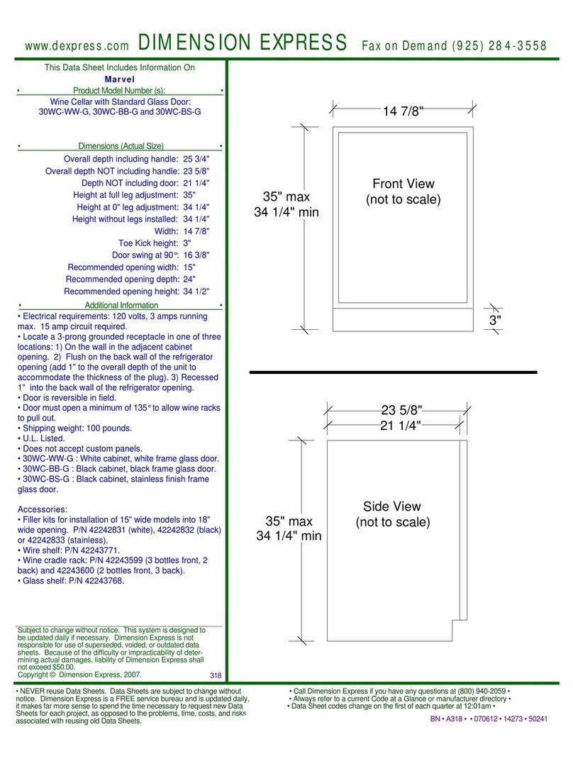 Marvel 30WC-BB-G datasheet