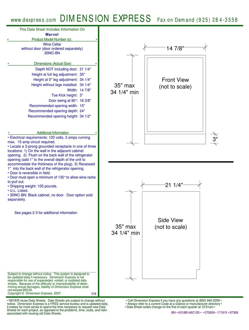Marvel 30WC-BN datasheet