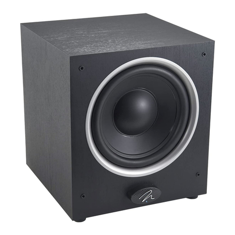 MartinLogan Dynamo 500 User manual