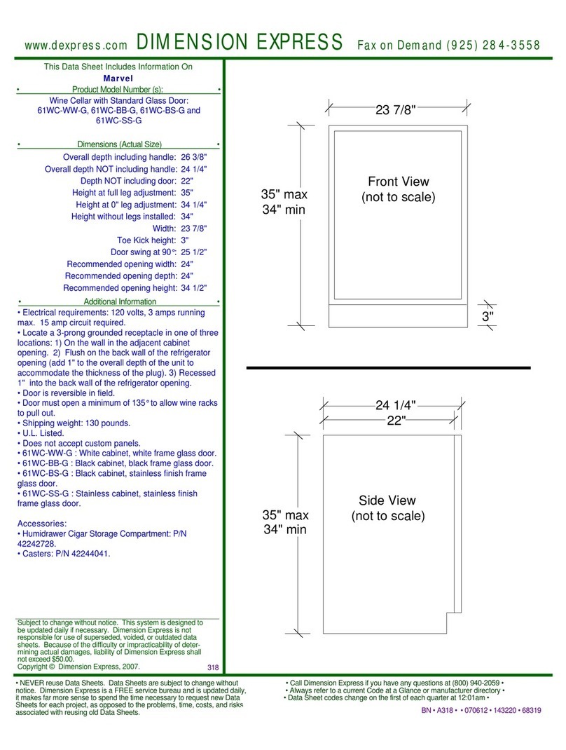 Marvel 61WC-BB-G datasheet