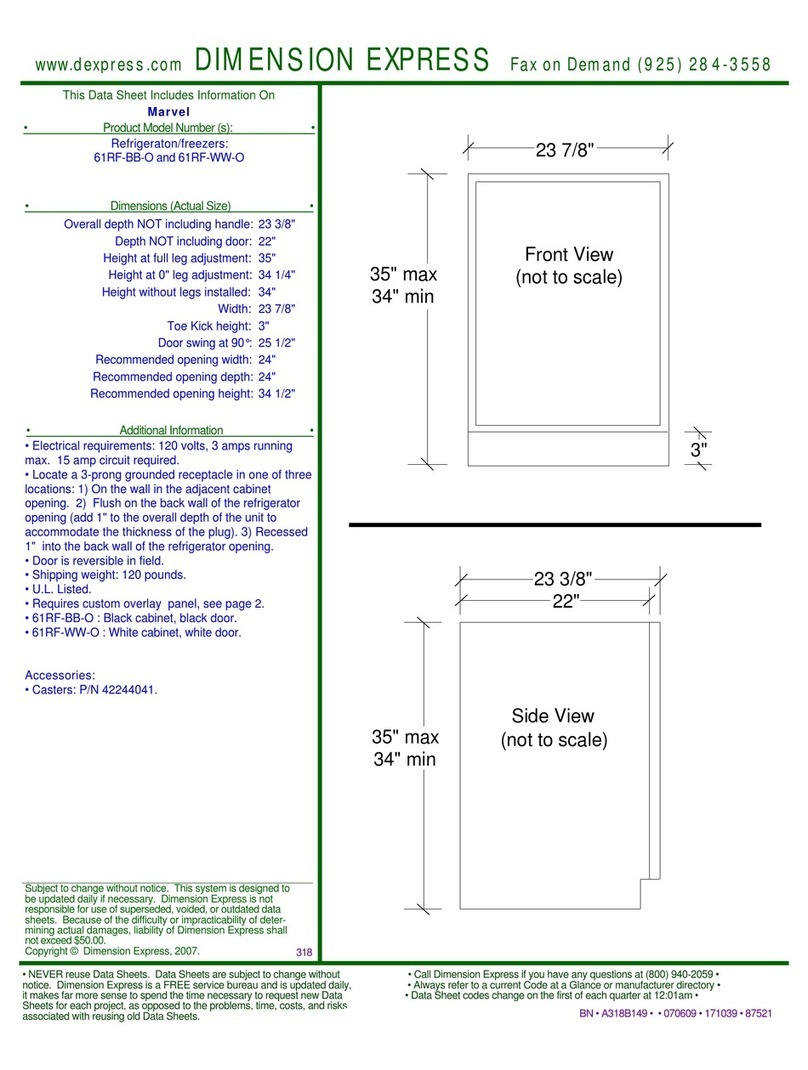 Marvel 61RF-BB-O datasheet