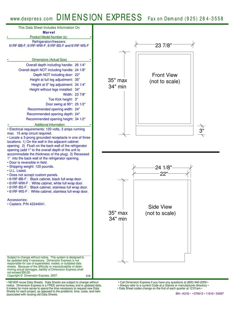 Marvel 61RF-BB-F datasheet