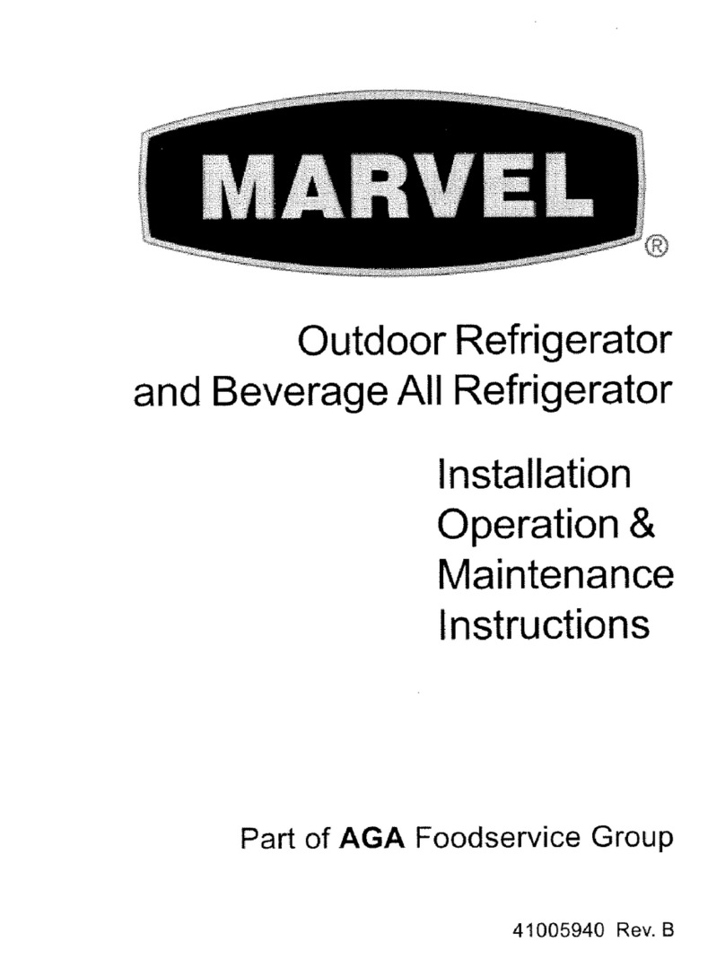 Marvel 60HK-SSX-F Installation, operation & maintenance instructions