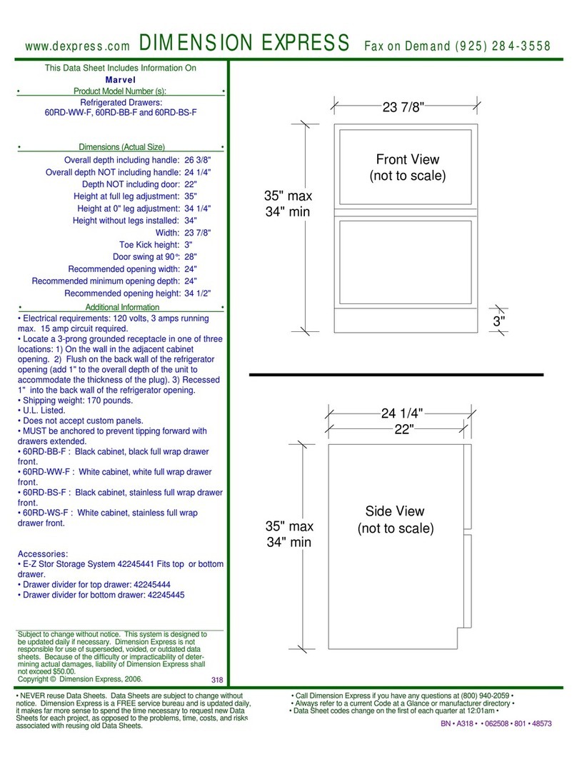 Marvel 60RD-BB-F datasheet