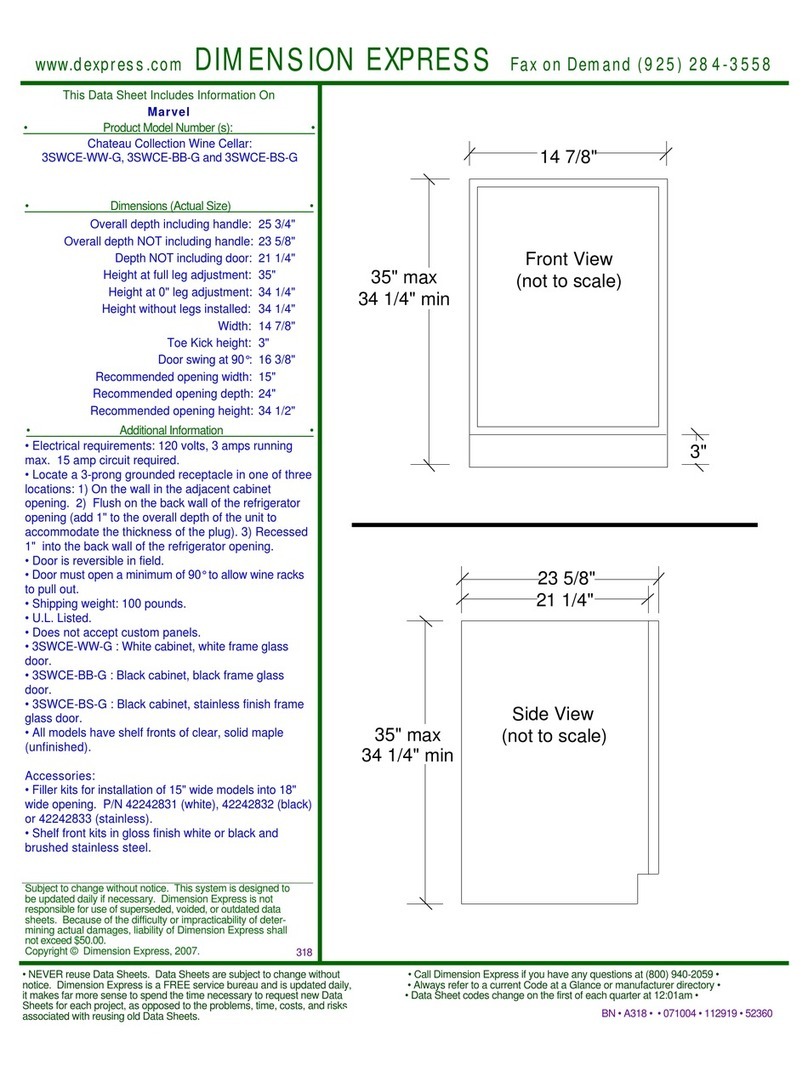 Marvel 3SWCE-BB-G datasheet