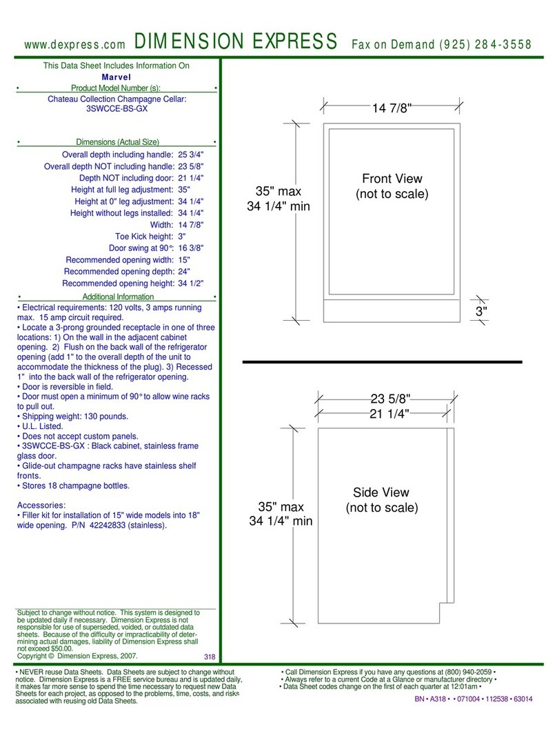 Marvel 3SWCCE-BS-GX datasheet