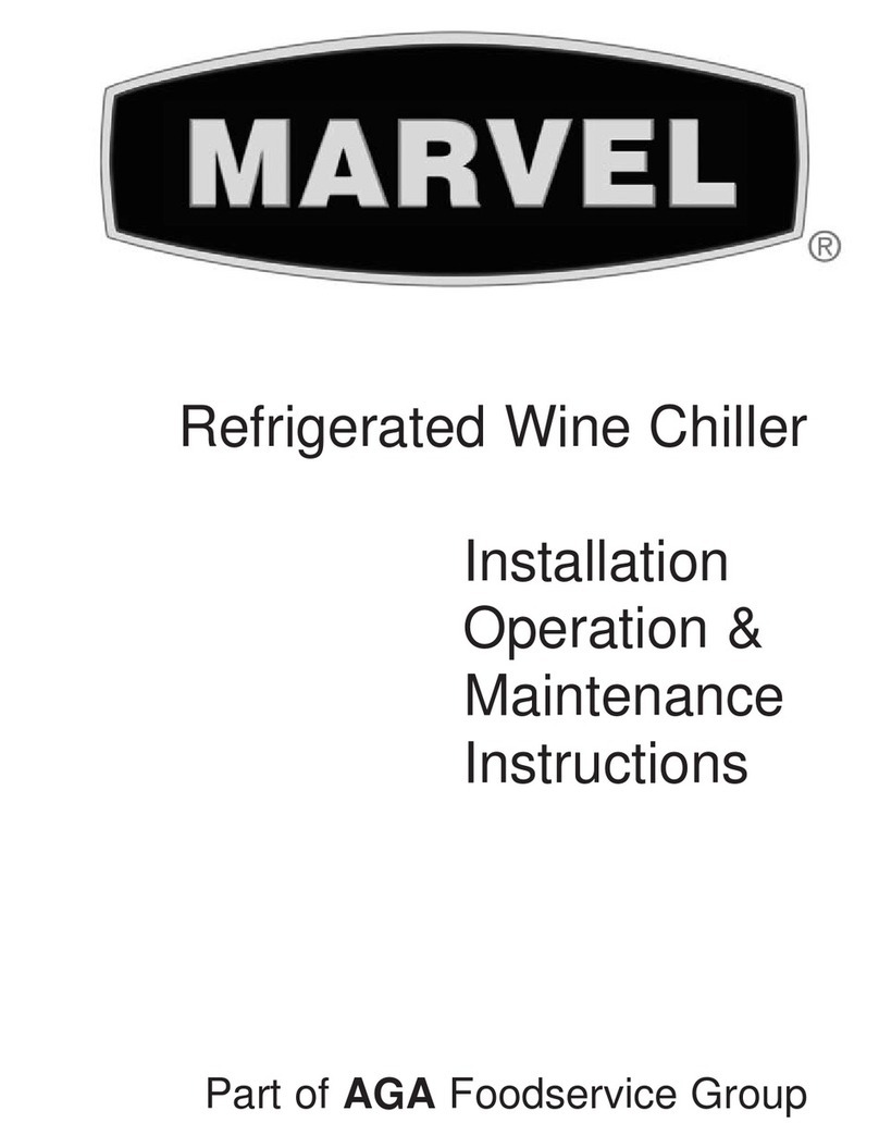 Marvel 3SWC-BB-G Installation, operation & maintenance instructions Marvel 3SWC-BB-G Installation, operation & maintenance instructions