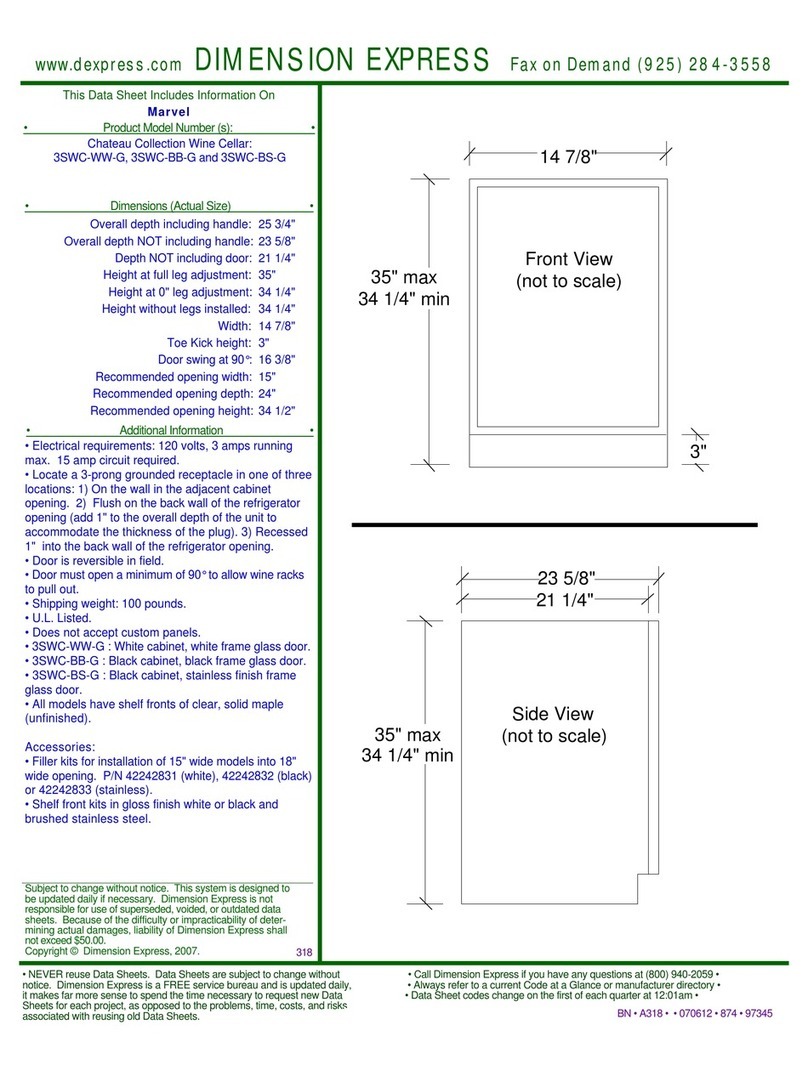Marvel 3SWC-BB-G datasheet