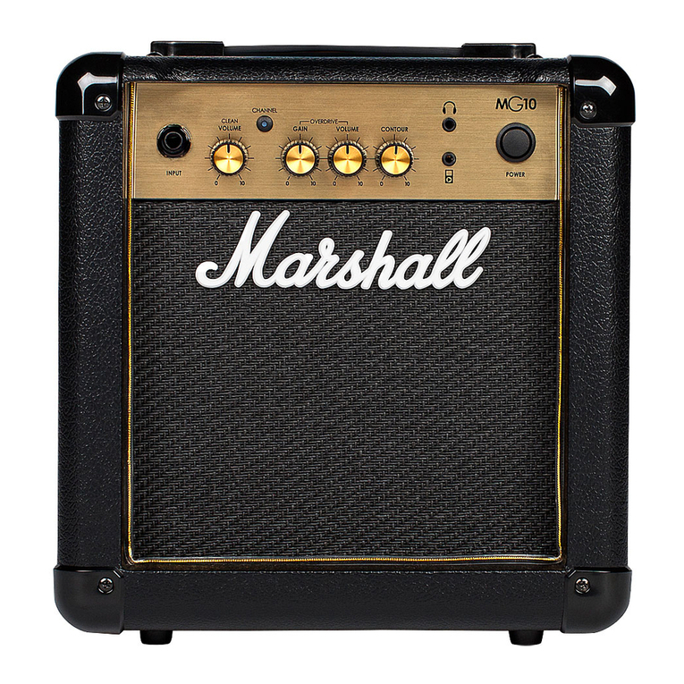 Marshall Amplification MG10 User manual