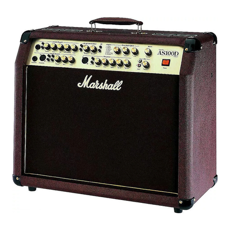 Marshall Amplification Acoustic Soloist AS100D owner's manual
