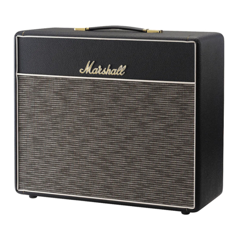 Marshall Amplification 1974X owner's manual