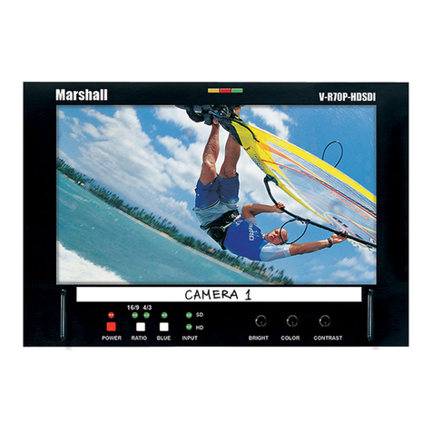 Marshall Electronics V-R70P-HDSDI User manual