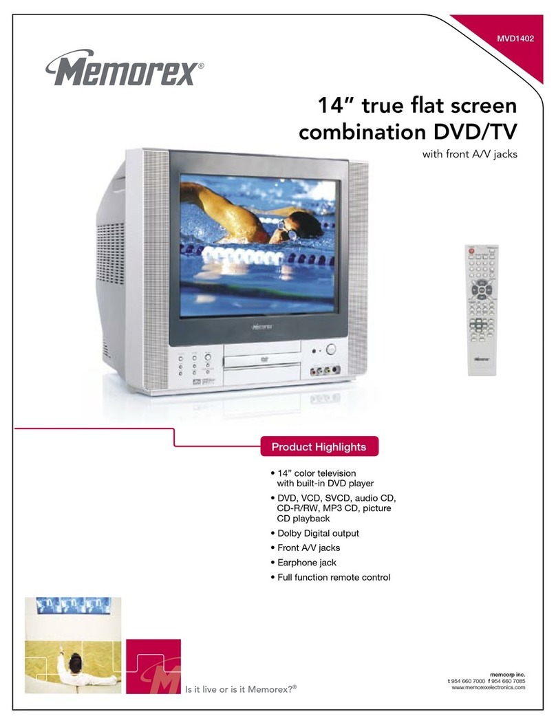 Memorex MVD1402 User manual Memorex MVD1402 User manual