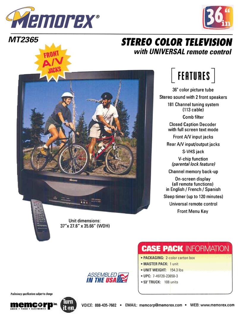 Memorex MT2365 Owner's manual