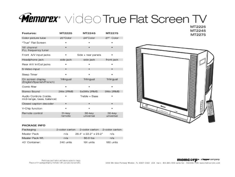 Memorex MT2245 User manual