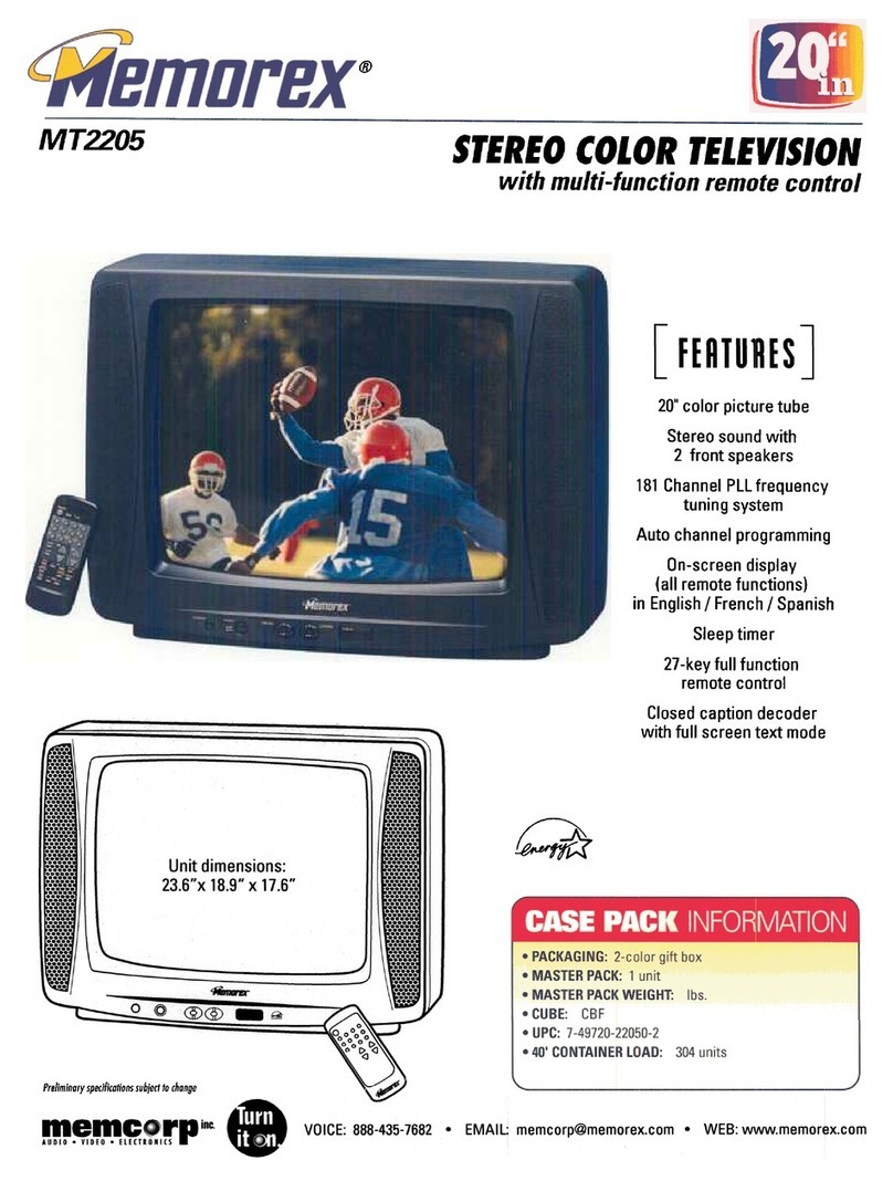 Memorex MT2205 User manual