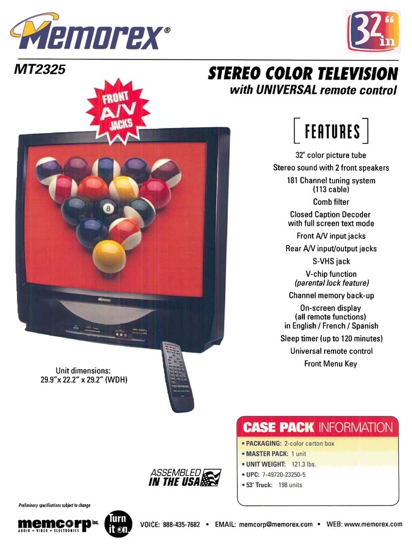 Memorex MT2325 User manual