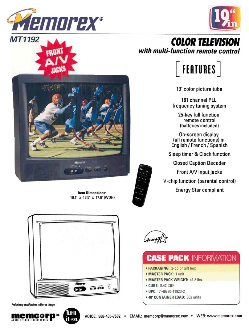 Memorex MT-1192 Owner's manual