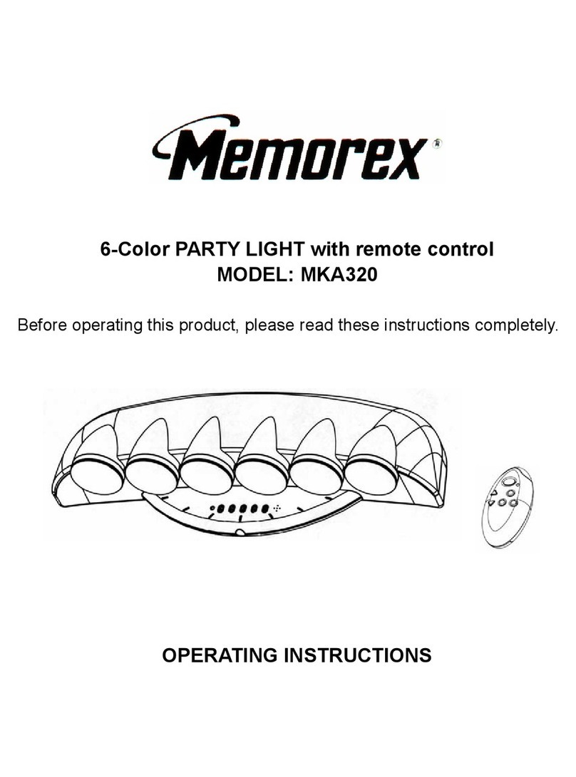 Memorex MKA320 operating instructions