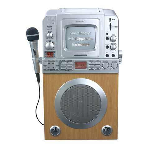 Memorex MKS8590 - MKS 8590 Karaoke System User manual