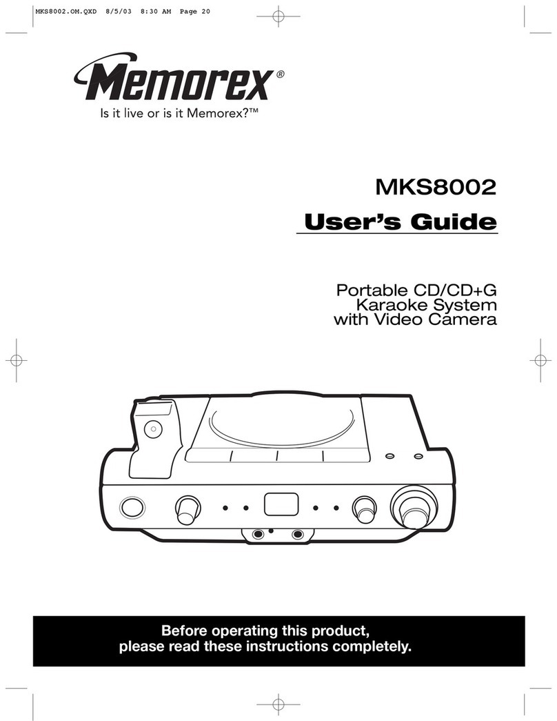 Memorex MKS8002 user guide