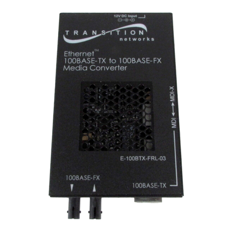 Transition Networks E-100BTX-FRL-03(SC) E-100BTX-FRL-03(SM) user guide