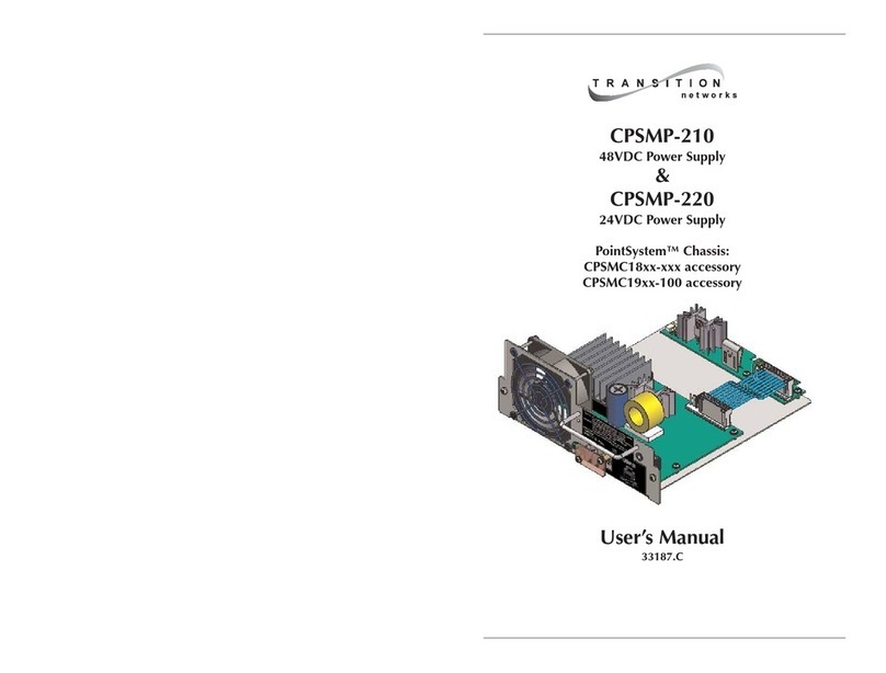 Transition Networks CPSMP-210 User manual