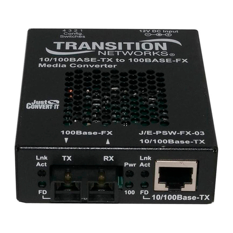 Transition Networks E-PSW-FX-03(LH) User manual