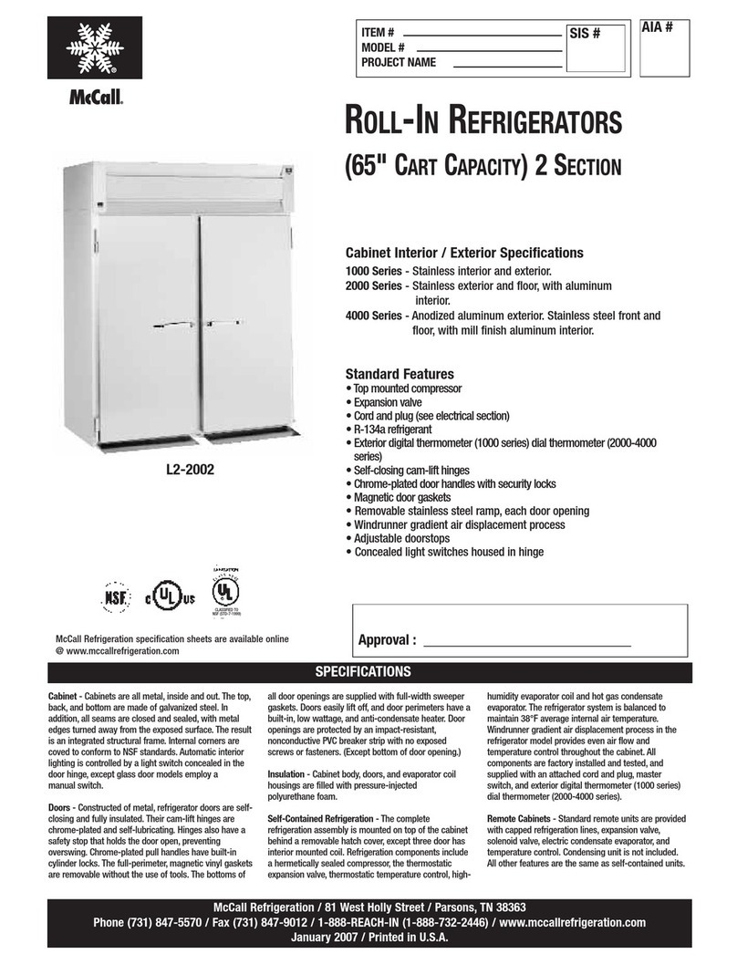 McCall L2-2002 Specifications