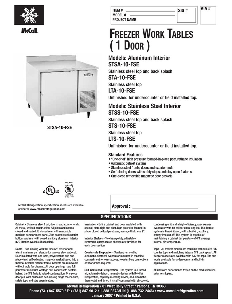 McCall LTA-10-FSE User manual