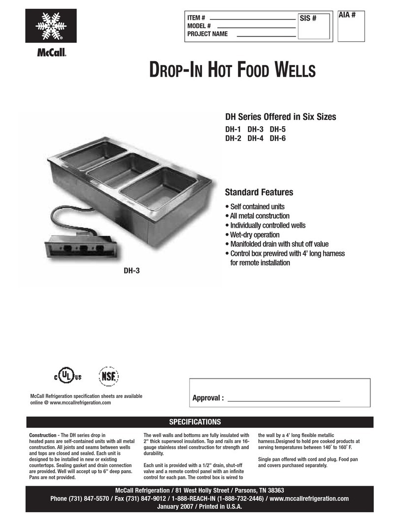 McCall DH-1 Specifications
