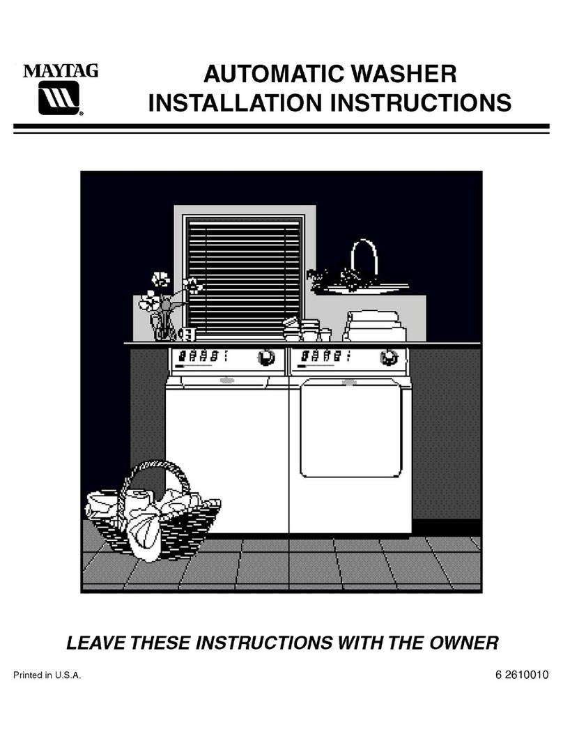 Maytag MAV6451AWW install guide