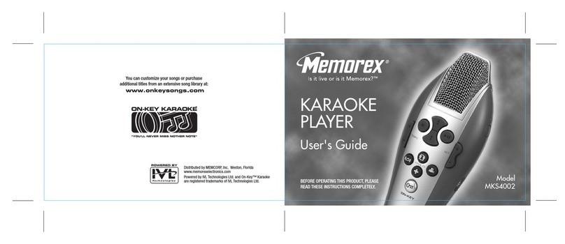 Memorex MKS4002 User manual Memorex MKS4002 User manual