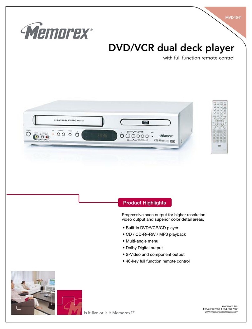 Memorex MVD4541 Specifications