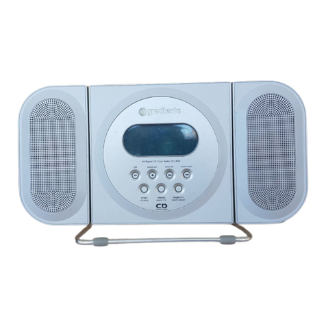 Memorex MC7100 - CD Clock Radio User manual Memorex MC7100 - CD Clock Radio User manual