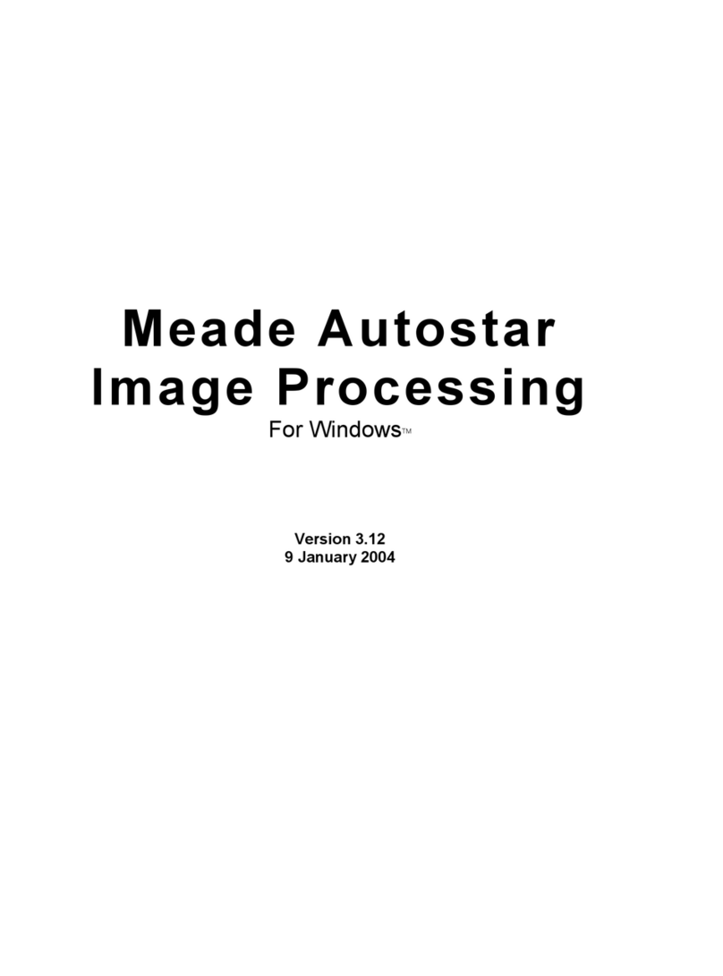 Meade Autostar Quick start guide