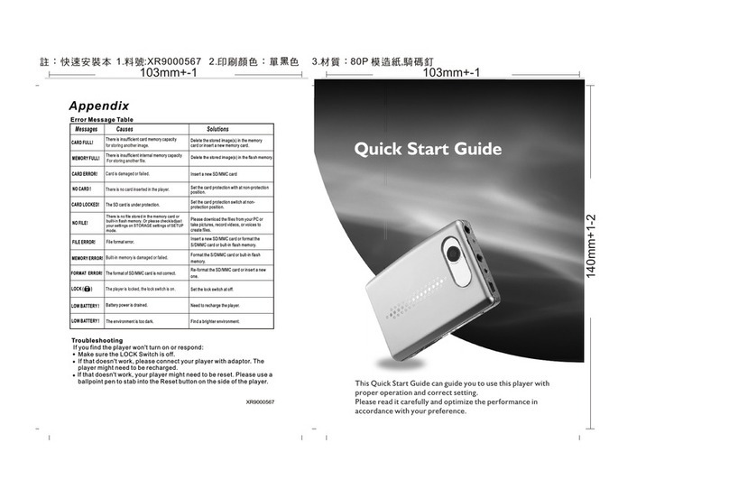 Megxon M1 quick start guide