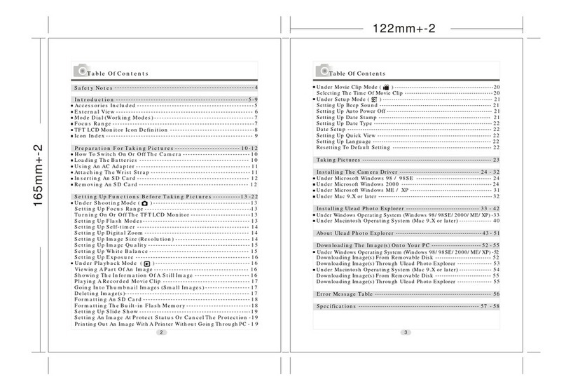 Megxon TX3000 User manual