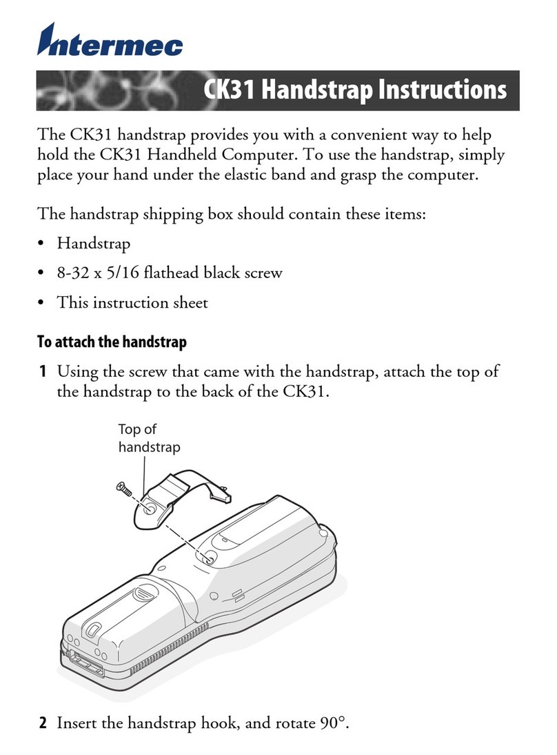 Intermec Oracle-Ready CK31 instructions