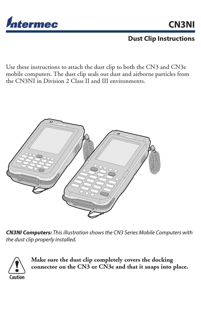 Intermec CN3E Series instructions