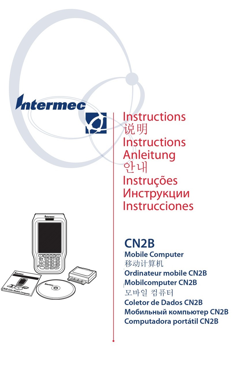 Intermec CN2B User manual Intermec CN2B User manual